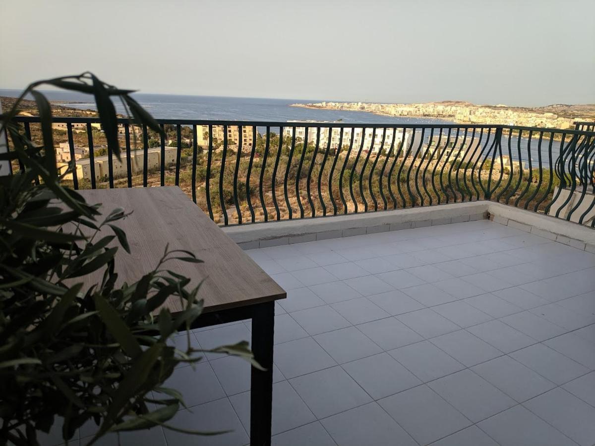 Gaia Penthouse Sea And Country Views Home St. Paul's Bay Luaran gambar