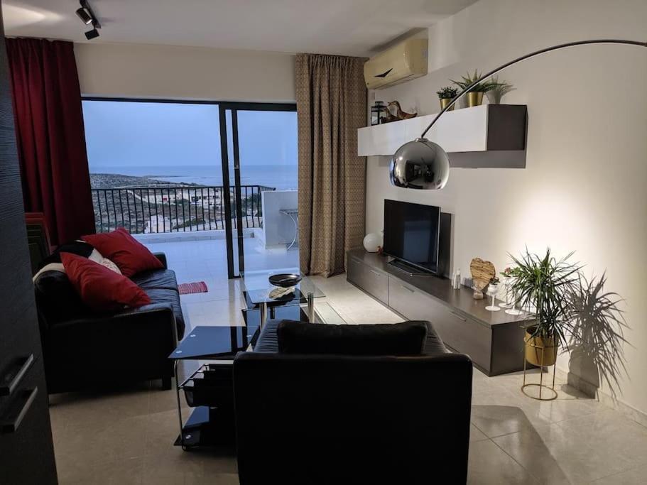 Gaia Penthouse Sea And Country Views Home St. Paul's Bay Luaran gambar