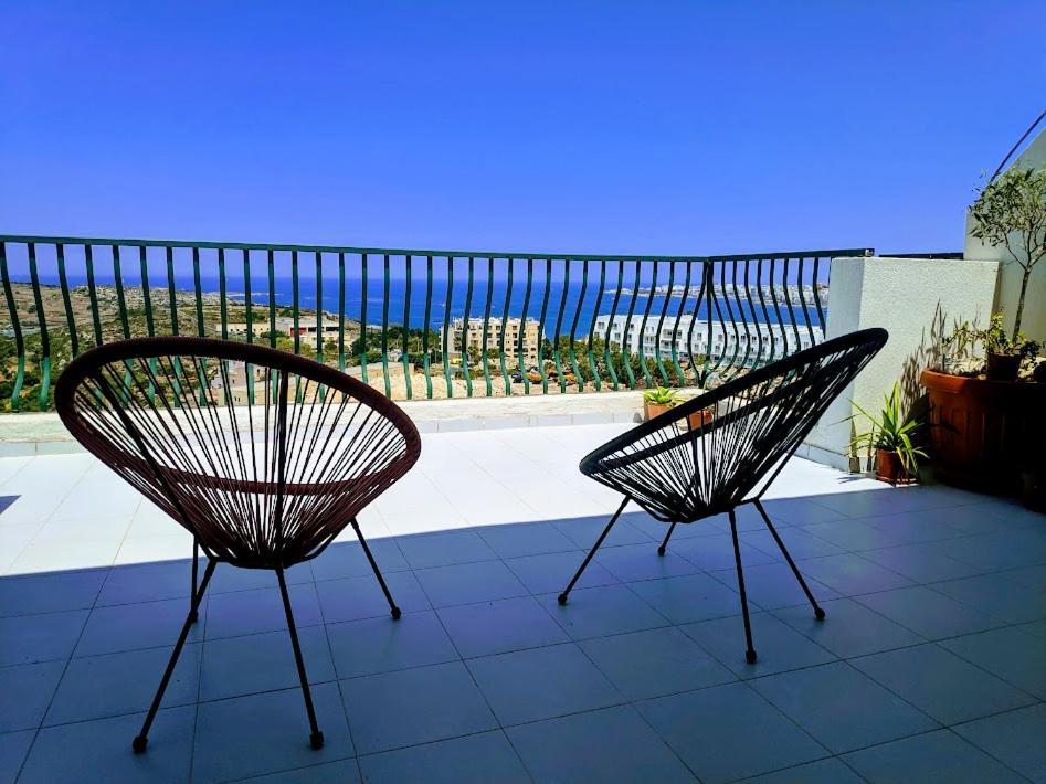 Gaia Penthouse Sea And Country Views Home St. Paul's Bay Luaran gambar