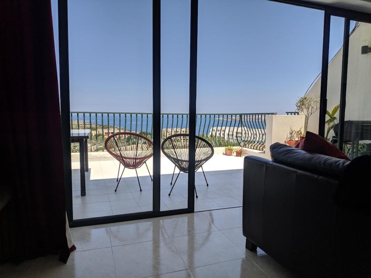 Gaia Penthouse Sea And Country Views Home St. Paul's Bay Luaran gambar
